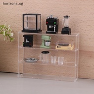 [B&T Dec] 1pc Dollhouse Miniature Furniture Coffee Maker Coffee Cup Storage Shelf Simulation Dollhou