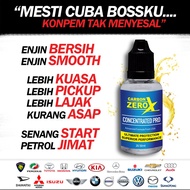 Original CARBON ZERO X Engine Treatment Oil Gearbox Auto Manual Car Motorcycle Additive Flush Cleaner Fuel Saver Booster