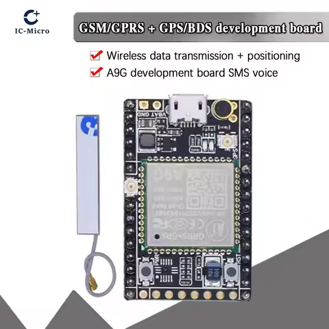 GSM / GPRS + GPS / BDS Development Board A9G Development Board \ SMS \ Voice \ Wireless Data Transmi