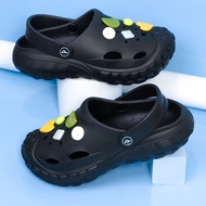 Rumahkaki - Sandal Clogs Jibbits Wanita Kekinian / Sendal Cewek Terbaru Karet Tebal Empuk Porto 3057