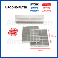 ACSON/DAIKIN/YORK WALL MOUNTED AIRCOND FILTER 1HP-2.5HP PENAPIS AIRCON AIR FILTER AIRCOND