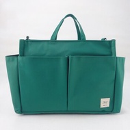 bagtory ME Small Several Pockets Handbag, Mommy Tote Bag, Multi-Purpose Storage Bag, Organizer- # Green Picture Color