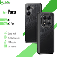 Lenuo cho Xiaomi POCO X7 Pro/POCO X7 Vỏ máy tính bìa sau cạnh nhựa TPU Gói vỏ điện thoại chống sốc k