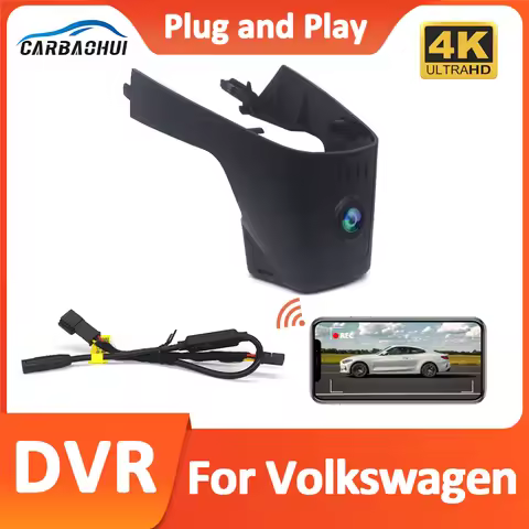 Car Camera for VW Volkswagen Touareg 3 CR7 CR 7 2024 2023 2022 2021 2020 2019 4K Dashcam Dvr Dash Ca