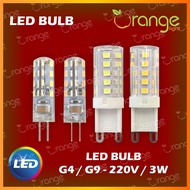 LED BULB / G4 / G9 / 220V / 3W / DAYLIGHT / WARMWHITE / LED BULB