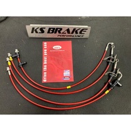 MERCEDES C43 HEL STEEL BRAIDED HOSE