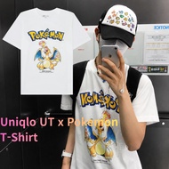 UNIQLO UT x Pokemon Graphic T-Shirt 1A White Official Collaboration Korea