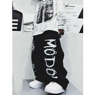 M-8XL Hip Hop Straight Pants Couple Hip Hop Long Pants
