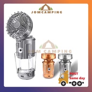 Kipas Solar Mudah Alih Boleh Cas Semula Sejukkan Badan Outdoor Adventure Camping Portable Solar Fan 