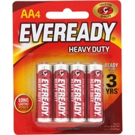 AA Eveready  Battery (4pcs) Bateri AA