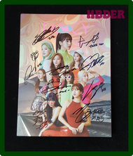 HBDER hand signed TWICE autographed FANCY YOU mini7th album CD+signed poster+photo MHGJT