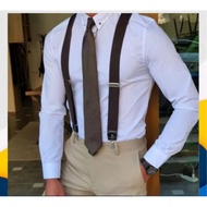 KEMEJA Men's Suspenders Shirt JUMPSUIT Boys Frog Straps Frog Straps Men's Suspenders/Suspenders/Frog