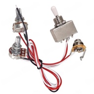 Electric guitar wire assembly electronic circuit 1500K1 B500K small potentiometer third gear switch 