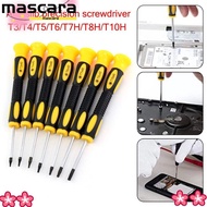 MARA Disassembly Repair Tools, T3/T4/T5/T6/T7H/T8H/T10H Plastic Torx Screwdriver, Practical With Hol