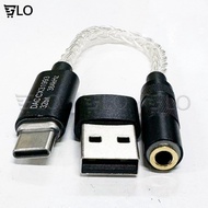 Cáp Chuyển Đổi Tai Nghe Hifi DAC Conexant CX31993 Dongle Type-C Đến 3.5mm 32b/384KHz Điện Thoại An