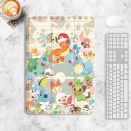 Pokémon case iPad pro11 pro12.9 pro13 2024 cartoon case iPad 10.2 gen7/8/9 gen10/11 case ipad air4/5