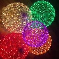 廠家樹上LED藤球燈戶外防水街道亮化藤球燈 創意藤球燈飾批發