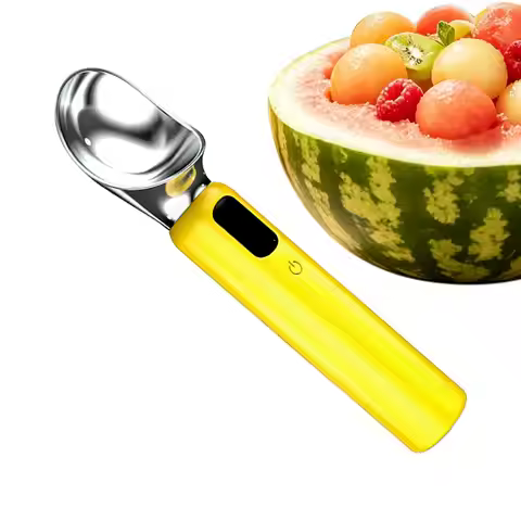 Heated Ice Cream Scooper 3-Speed Rechargeable Ergonomic LED Display Hard Ice Cream Scooper For Chees