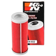 KN-652 K&N OIL FILTER HUSQVARNA FC250, FC450, FS450, FX450, FC350, FE250, FX350, KTM 250 EXC-F, 450 