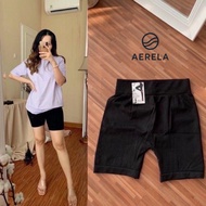 HIGHWAIST WOMEN'S HOTPANTS 3/4 SHORT LEGGING/ LEJING/ [SR 24434]