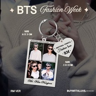 BTS Fashion Week Keychain (PRE ORDER 8 DAYS)