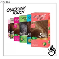 Hair dye/hair colour/hair colour dye/hair colour shampoo/ [Ready Stock] Quick Touch 1/5/10 Minute Ha