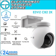 Ezviz CB8 2K 1296P Rechargeable Battery-Powered Pan & Tilt Wi-Fi Weatherproof 360 Security CCTV Came