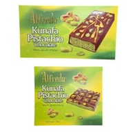 Alfredo Chocolate Kunafa Pistachio  ช็อกโกแลตดูไบ มี 2 ขนาด มีฮาลาล สินค้าจากมาเลเซีย