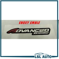 ALZA ADVANCE VERSION EBOXY EMBLEM LOGO