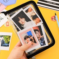 A6 Size Zip Bag Transparent Loose Leaf 6 Ring Binder Inner Core Cover Note Book Planner