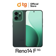 OPPO Reno14F 5G (12/512GB) แถมฟรี OPPO ENCO BUDS3 และ E-Vip สมาร์ทโฟน Ai รุ่นใหม่ โทรศัพท์มือถือ แถ