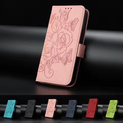 Leather 3D Flower Wallet Case Book For Infinix GT 20 Pro Note 40 30 Hot 50i 30i 20i 50 Play Smart 9 