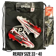 Specs Garuda Attack Football Boots for Kids & Adults Size 33-40 Bonus Bag Socks Deker