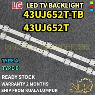 43UJ652T 43UJ652T-TB LG LED TV BACKLIGHT BARU (NEW) READY STOCK 43UJ652