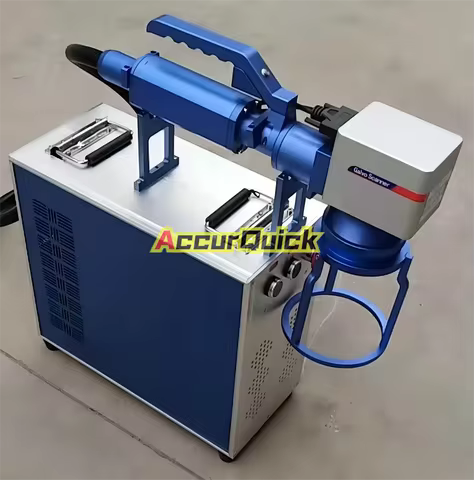 Handheld Fiber Laser Marking Printing CNC Laser Engraving Machine for PVC PES ABS