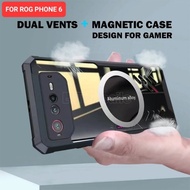 Casing Asus Rog Phone 7 Clear Cooling Gaming Magsave Silikon Soft Case Handphone