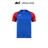 ARI ESSENTIAL 2TONES TEAM JERSEY-NAVY/RED (AAP2421-03) Football Shirt 2TONES NAVY RED Soccer Jersey