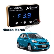 Nissan March Xtros Potent Booster 8-Drive Advance Throttle Remapper (Racing Plus Racing Sport Normal