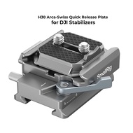 SmallRig 4639 Quick Release Plate for Arca, for DJI RS 4/RS 4 Pro/RS3/RS 3 Pro/RS 3 Mini/ RS 2 for D