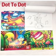SBS Dot To Dot Kids Activity Learning & Colouring Book [SBS0129]