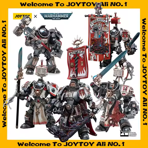 [Pre-Order] JOYTOY Warhammer 40,000 1/18 Action Figures Grey Knights Castellan Crowe Grey Knights Te