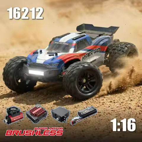 New In Stock Hyper Go Mjx 16212 Brushless Remote Control Car 1：16 Scale High Speed Off Road Hobby Gr