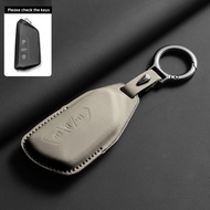 Volkswagen id3 id4 car key case Volkswagen id7 EV leather car key protective cover