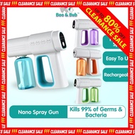 🔥 K6X🔥 Nano Mist Sanitizer Spray Gun | K6 Machine Wireless Handheld Disinfection Sprayer UV Disinfection