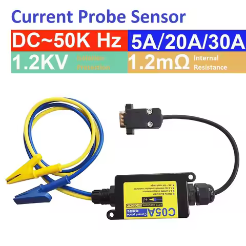 LOTO Oscilloscope Current Probe module C05A C20A C30A DC 5A 20A 30A 1.2KV Isolation Protection 50K B