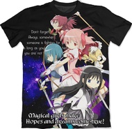 Puella Magi Madoka Magica Anime Tshirt-Kaos-Baju