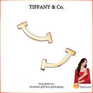 (New) Womens Fashion Earrings Gold plated T Series Smile Earrings Valentines Day holiday gifts