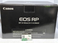 超平特賣 全幅 Canon EOS RP 連 Canon RF 24-105MM STM  全新 not R8 R10 R50