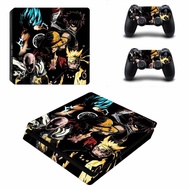 Jump Force Decal PS4 Pro Skin Sticker for Playstation 4 Promotion Console Protection Film &amp; 2Pcs Controller
