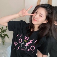 新款 赵露思衣服短袖t恤女2024夏季新款卡通小众周边穿搭上衣潮5.11